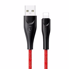 USAMS PĪTS KABELIS U41 LIGHTNING FAST CHARGE 3M SARKANS SJ397USB02 (US-SJ397)