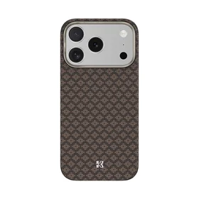 Benks Magnetic Armor Air Armor Grid Kevlar Case Metal Frame 600D (A069) priekš Iphone 17 Pro zelta krāsā
