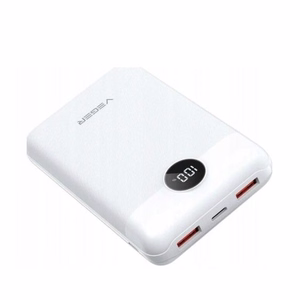 Portatīvais lādētājs Veger S20 (W2081) PD QC3.0 2A 22,5W 20000 mAh balts