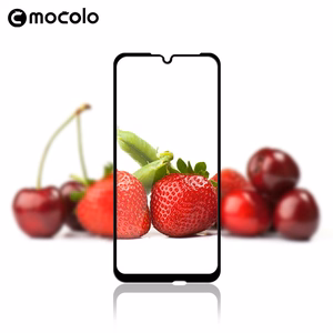 Mocolo 3D 9H Full Glue rūdīta stikla ekrāna aizsargs Huawei P Smart (2019) / Honor 10 Lite, ar melnu rāmi