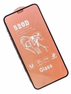 Закалённое стекло "520D Full Glue" Apple iPhone 7 Plus 8 Plus белое bulk