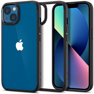 Spigen Ultra Hybrid viedtālruņa apvalks iPhone 13 - matēts melns