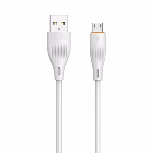T-PHOX KABELIS X-LITE MICRO USB BALTS 1M 3A