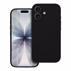 Silikona viedtālruņa apvalks 2mm IPHONE 17 melns