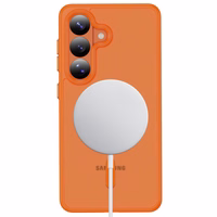 Tech-Protect Magmat MagSafe Maciņš for Samsung Galaxy S26 - oranžs Matēts
