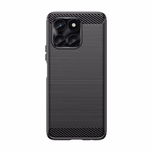 Carbon viedtālruņa apvalks Honor X6a - melns