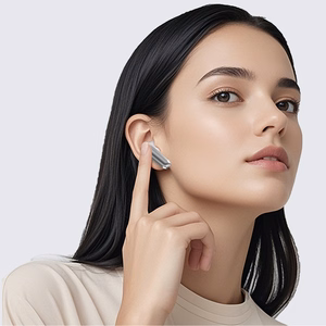 Dudao U21 TWS ANC ENC Bluetooth bezvadu austiņas - baltas