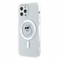 Karl Lagerfeld IML Choupette MagSafe apvalks iPhone 12 / 12 Pro - caurspīdīgs