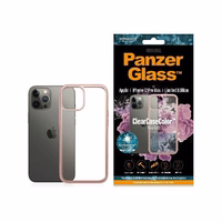 PanzerGlass ClearCase viedtālruņa apvalks iPhone 12 Pro Max – caurspīdīgs un rozā