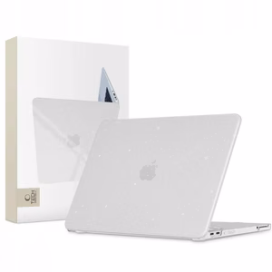 Tech-Protect SmartShell Case for MacBook Neo 13" 2026 - Clear Glitter