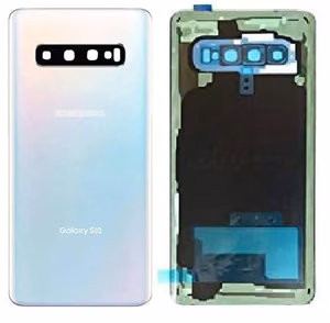 Aizmugurējais vāciņš Samsung G973 S10 Prism White oriģināls (lietots, Grade C)
