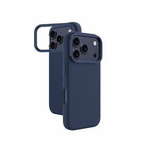 AmazingThing Glamour чехол для iPhone 17 Pro Max с подставкой - синий