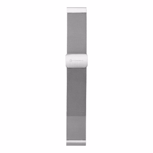 FORCELL F-DESIGN FS11 magnētiskā nerūsējošā tērauda siksniņa SAMSUNG pulkstenim 20 mm sudraba