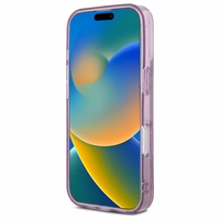 Hello Kitty Liquid Glitter 50. gadadienas ballītes viedtālruņa apvalks iPhone 16 Pro - violets