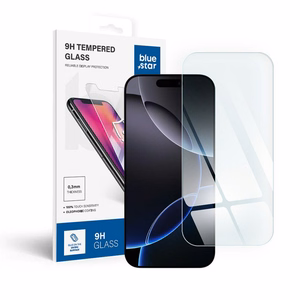 Закалённое стекло для iPhone 16 PRO MAX / 17 PRO MAX Blue Star