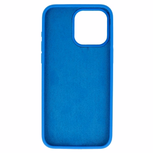 Silicone Lite zils viedtālruņa apvalks iPhone 15 Pro Max