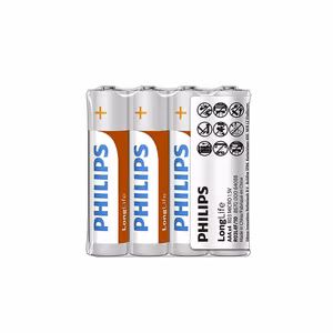 Батарейки PHILIPS AAA LR03 LONGLIFE 4 шт. Power Alkaline