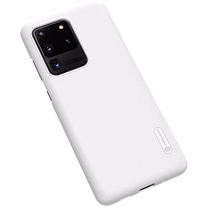 Nillkin Super Frosted Shield vāciņš ierīcei Samsung Galaxy S20 Ultra, balts