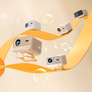 Yaber L2 Plus LCD FullHD 1080p Multimedia Projector with JBL Speakers - Beige