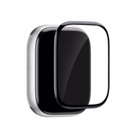 Puro Flexible Shield aizsargplēve ar aplikatoru Apple Watch 10/11 46mm - Melna