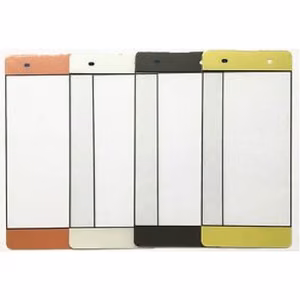 Outer Screen Glass Saderīgs ar Sony Xperia XA F3111 Melns HQ