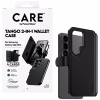 CARE by PanzerGlass Tango 2in1 Wallet Case for Samsung Galaxy S26 Ultra - Black