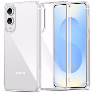 Гибридный чехол Tech-Protect FlexAir для Samsung Galaxy S25 Edge - прозрачный