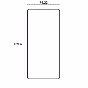 Etteri rūdīts stikls 9D for Samsung Galaxy S25 Ultra