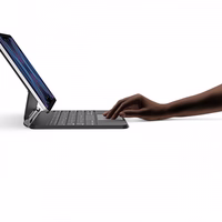 Dux Ducis "MK Series" bezvadu tastatūra / maciņš Apple iPad Air 11 (2024) / Air 11 (2025) / Air 4 / Air 5 / iPad Pro 11 (2018 / 2020 / 2021 / melns