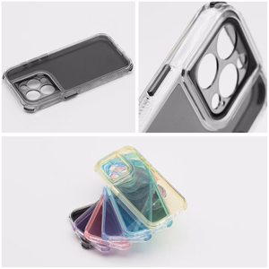MATRIX CLEAR viedtālruņa apvalks IPHONE 11 melna