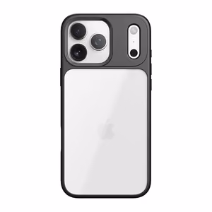 Чехол Rock Guard Lens Protection Series для iPhone 17 Pro прозрачно-чёрный