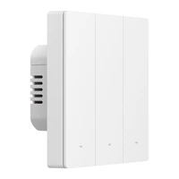 SONOFF M5-3C-86W WiFi Matter viedais sienas slēdzis (3 kanāli)