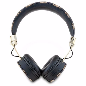 Накладные наушники Guess Bluetooth ENC GUBH70EPOSMK чёрные Peony Script Round Shape