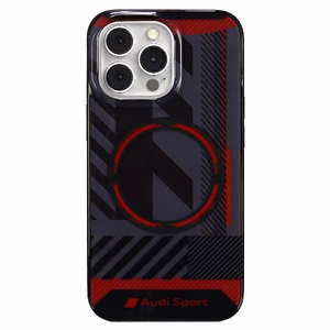 Audi IML sporta magnētiskais apvalks iPhone 13 Pro / 13 6.1" - melns