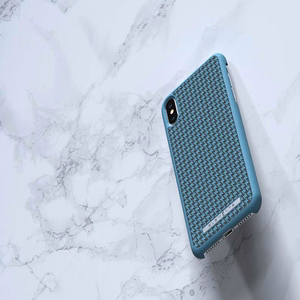 Nordic Elements Saeson Idun vāciņš ierīcei iPhone XS Max, tumši zilzaļš