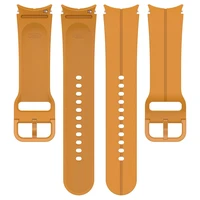 Silikona siksniņa SAMSUNG pulkstenim 4 / 5 dzeltenā krāsā (9)