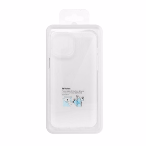 Super Clear Hybrid maciņš modelim iPhone 17 Pro / 18 Pro – caurspīdīgs
