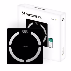 Wozinsky WIWL-30 умные напольные весы Bluetooth - черный