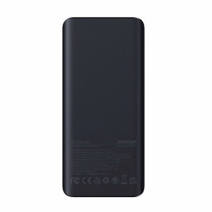 Portatīvais lādētājs Joyroom JR-PBF02 30W 20000mAh + USB-A uz USB-C kabelis 0,25m (melns)