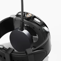 Ringke Slim 2 komplekts viedtālruņa apvalks Samsung Galaxy Watch 8 Classic 46mm - caurspīdīgs-melns