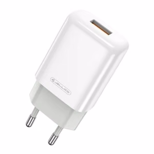 Lādētājs Jellico EU01 2.4A USB-A balts