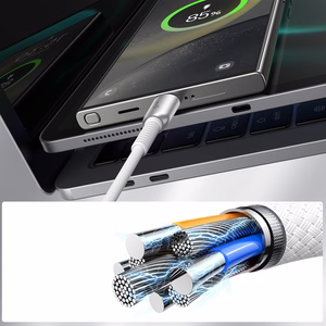 Joyroom S-A51 Cutting-Edge Series 3A USB-A - USB-C cable 1.2m - light gray