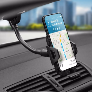 FORCELL F-GRIP Carbon Bracket arm 17 cm auto turētājs priekšējā stiklā un panelī melns