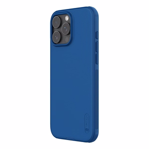 Nillkin Super Frosted Shield Pro чехол для iPhone 16 Pro - синий