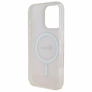 Guess IML 4G Magnētiskais viedtālruņa apvalks iPhone 16 Pro Max - rozā
