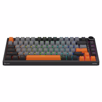 Savio ASTRAL melns JADE 3 COLOURS keyboard Gaming USB QWERTY US International
