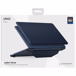 Uniq Lyden Versa maciņš modelim MacBook Neo – krāsa: tumši zila