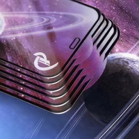 Aizsargstikls 9D paredzēts iPhone X / XS / 11 Pro ar melno rāmi