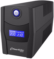 PowerWalker VI 1000 STL Line-Interactive 1 kVA 600 W 2 AC ligzdas