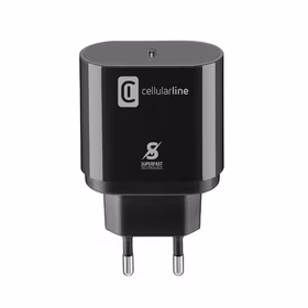 Cellularline - USB-C Super Fast lādētājs 25W (Designed Samsung) (melns)